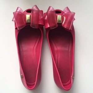 Melissa Bow flat shoes